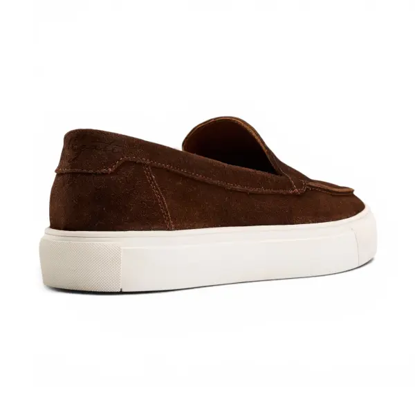 Plain Sneakers in Brown image 4