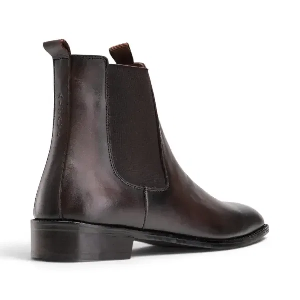 Brown Chelsea Boot - Squared Toe image 4