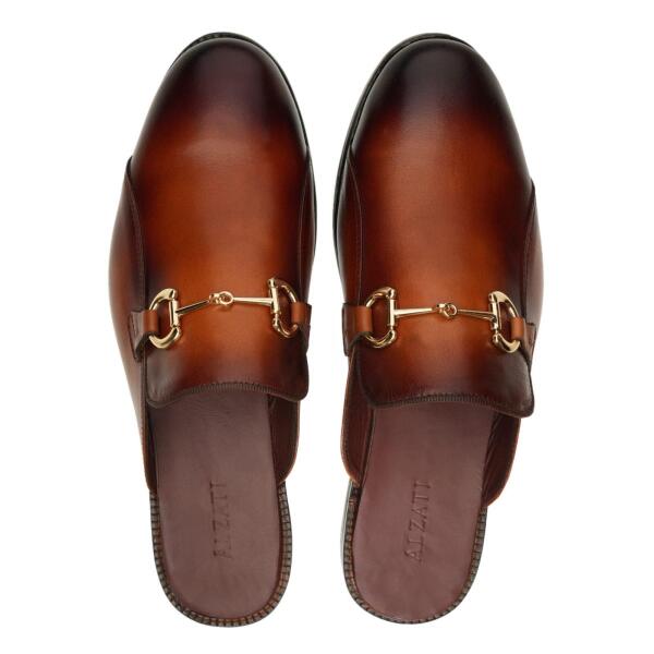 Mules Shoes in Camel image 2