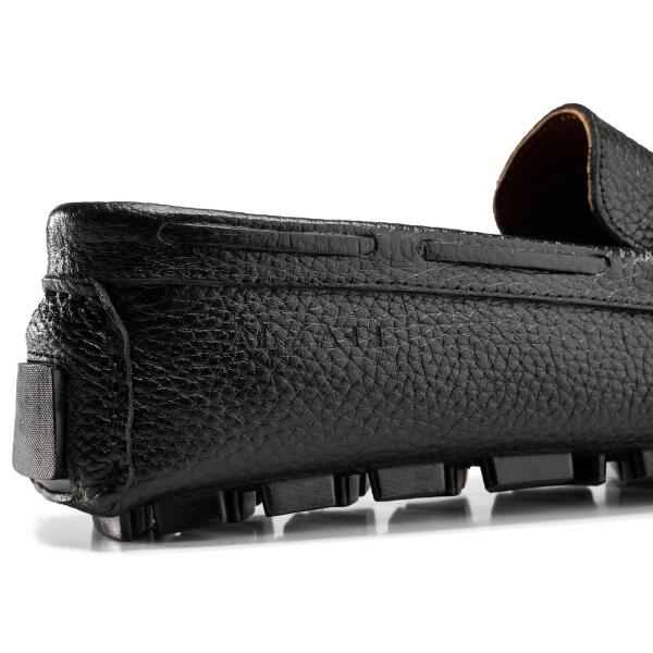 Moccasin shoes -Black image 2