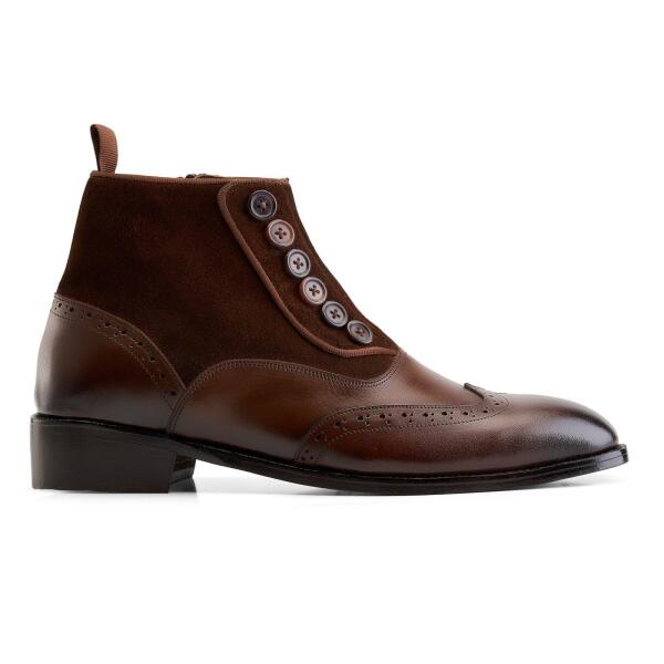 Button Boot in Brown image 0