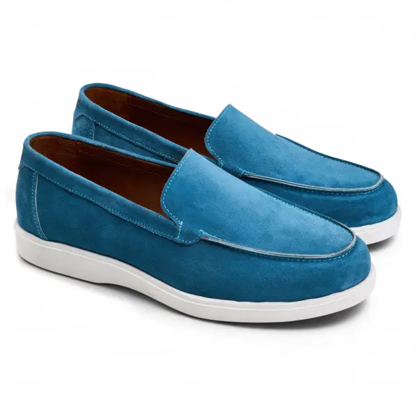 Elio Loafers in Baby Blue image 2