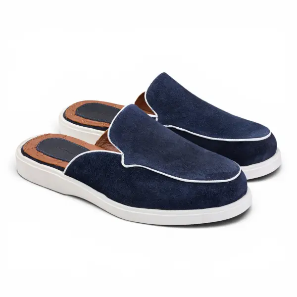 Elio Mules in Navy image 1