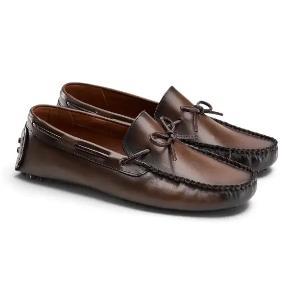 Bow Moccasin in Brown image 1