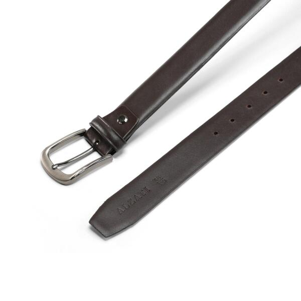 Leather Belt in Brown image 2