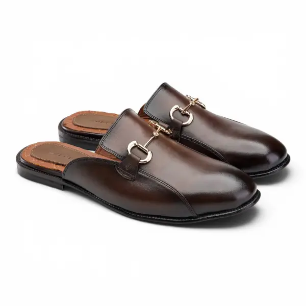 Mules Shoes in Brown image 2