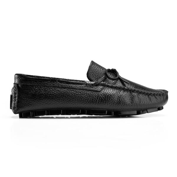 Moccasin shoes -Black image 0