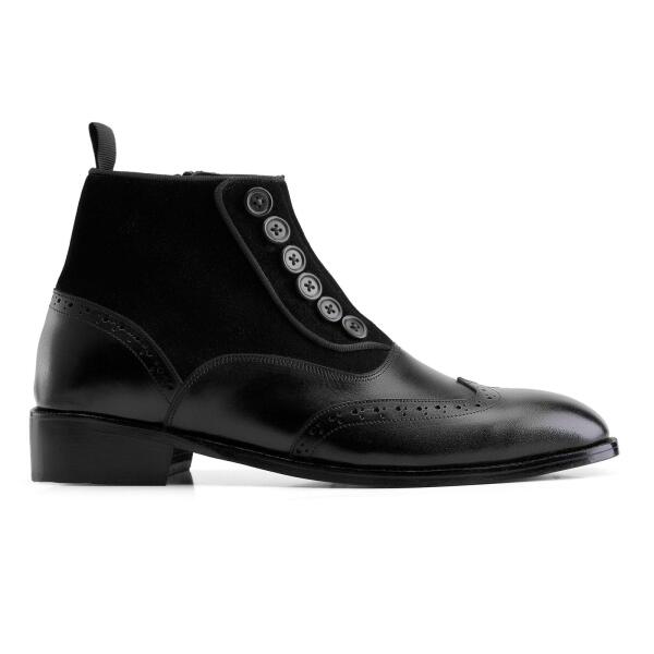 Button Boot in Black image 0