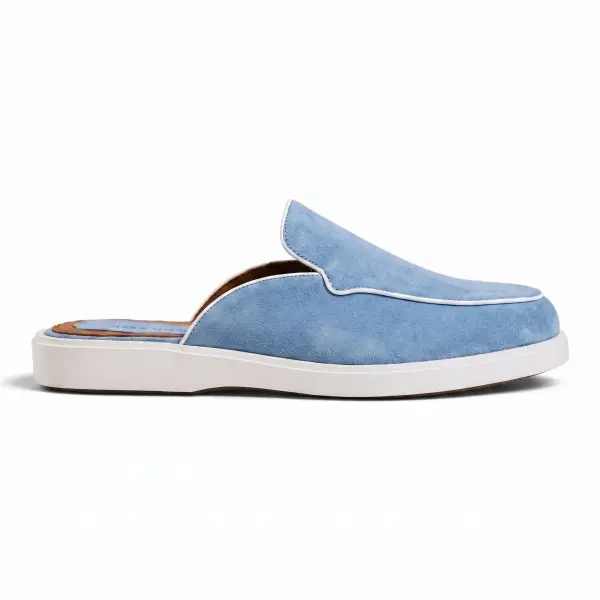 Elio Mules in Baby Blue image 0