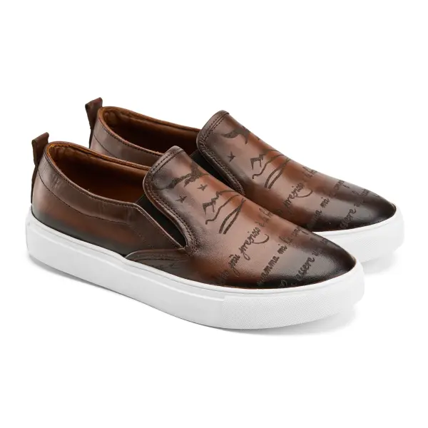 Calli Sneakers in Brown image 2