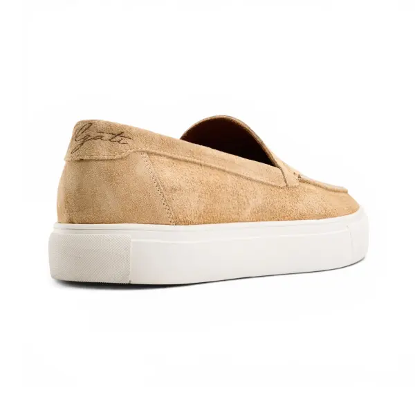 Plain Sneakers in Biege image 4