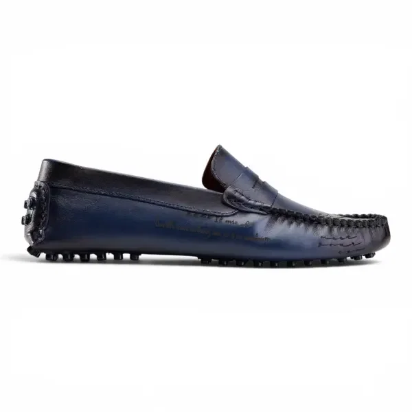 Calli Moccasin - Navy image 0