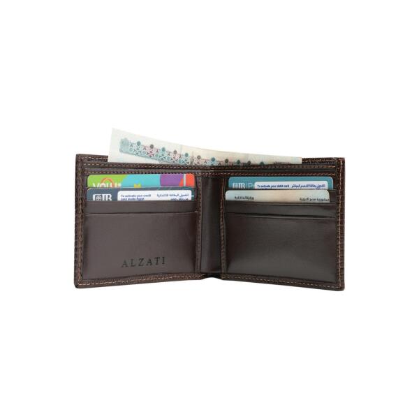 Lizard Leather Wallet in Brown image 2