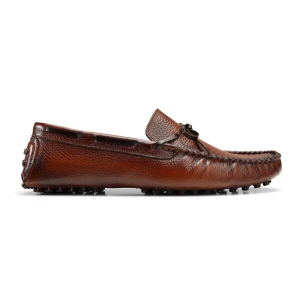Moccasin shoes in Camel image 0