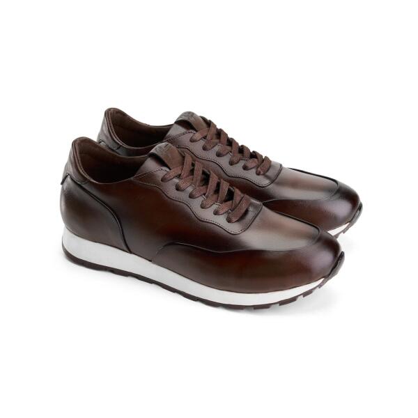 Alzati Tempo Sneakers in Brown image 1