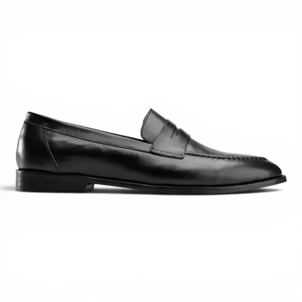 Penny Loafers in Black image 0