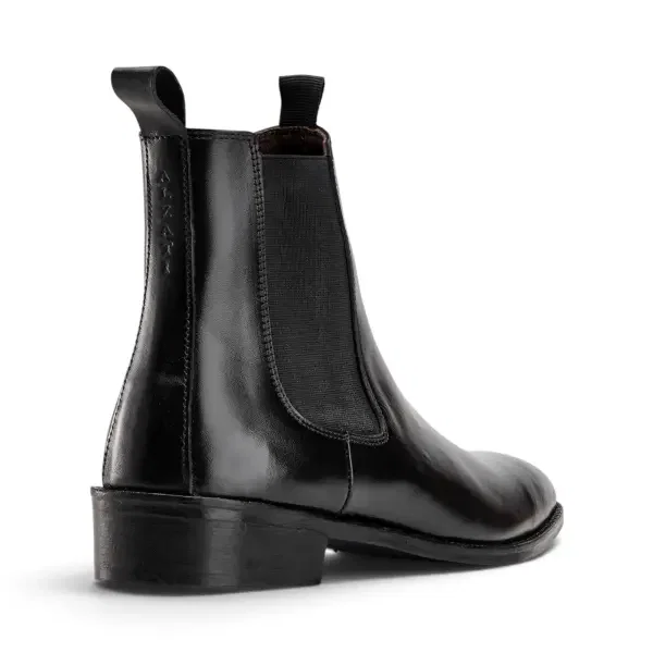 Black Chelsea Boot - Squared Toe image 4