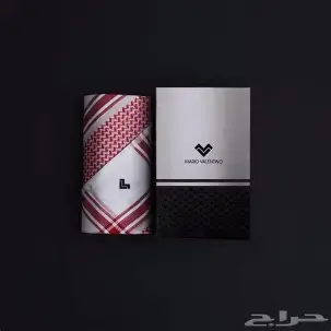 شماغ ماريو فالنتينو احمر image 1