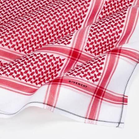 شماغ جيفنشي  احمر كلاسيك image 3