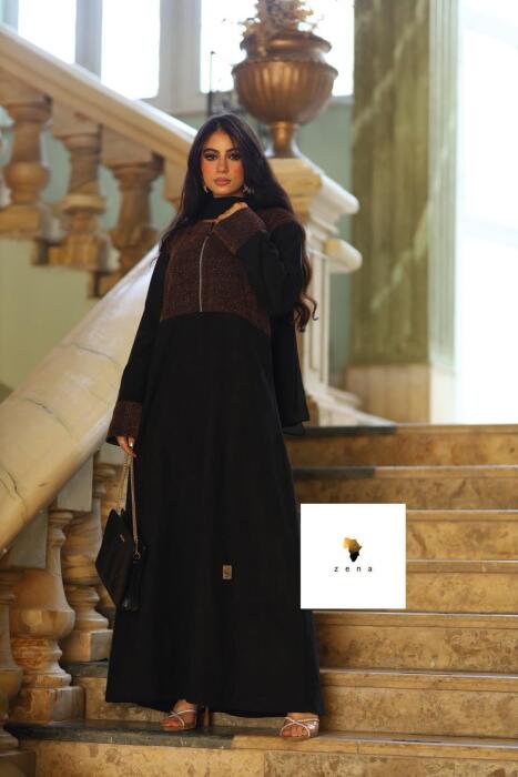 عبايه بخامه شمواه اماراتي  مستورد في صوف اماراتي ناعم  image 2