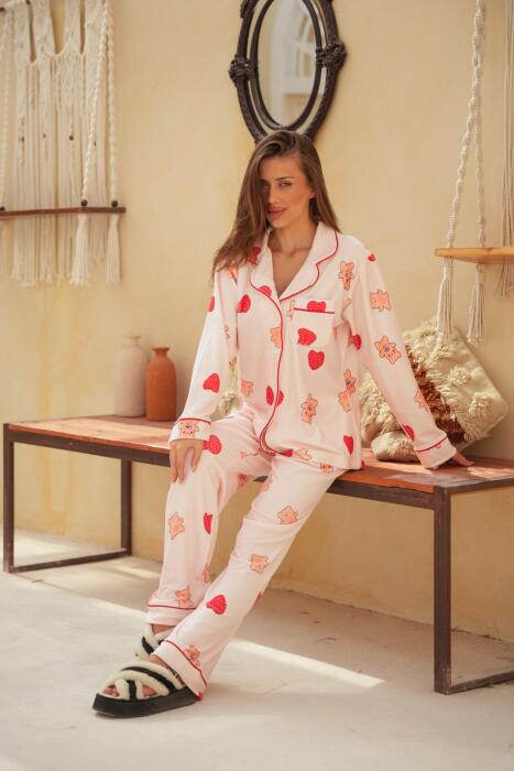 Strawberry Pajama Set image 2