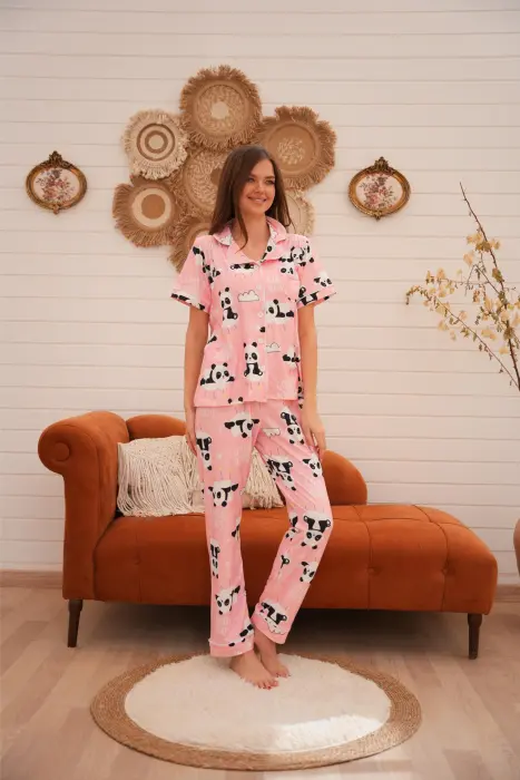 Panda Night Pajama Set image 0