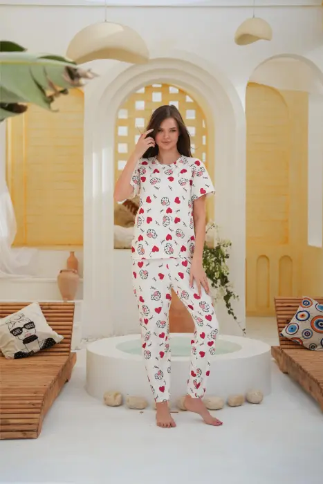 Lovey Heart Pajama Set image 1