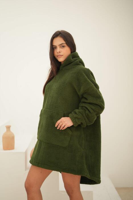 Oversize Fleece Blanket Hoodie image 6