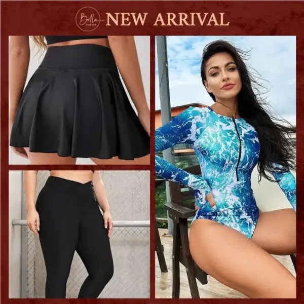 baby blue burkini image 5