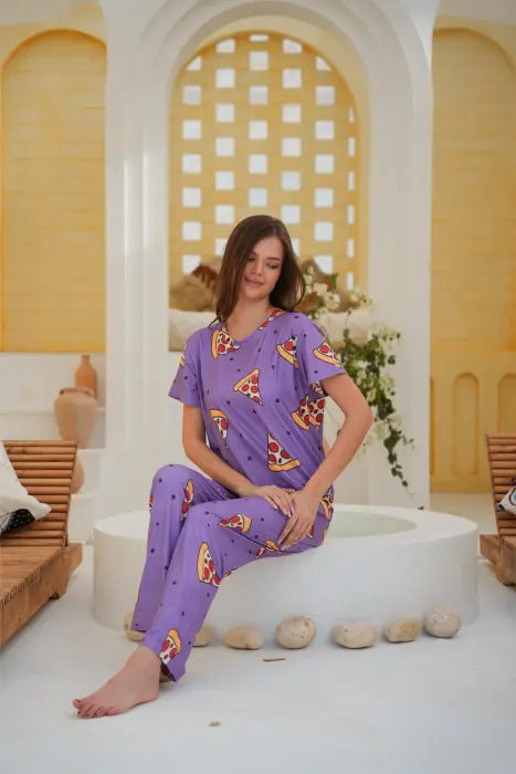 Pizza Time Pajama Set image 3