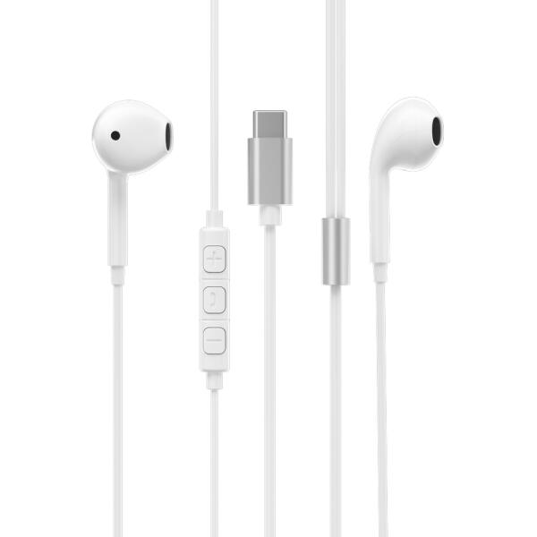 سماعات أذن ستيريو من باورولوجي بمنفذ USB-C، طول السلك 1.2 متر image 0