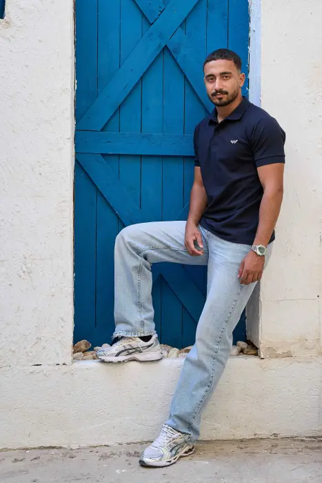 Wandy polo blue image 2
