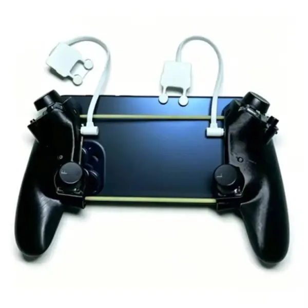 يدة البيانو الاخطبوط للهواتف (تصميم البيانو + ميزة التربو) 4 اصابع | Pro 4-Finger Mobile Octopus Controller image 1
