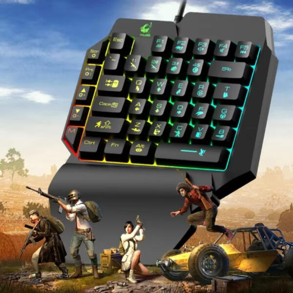 كيبورد جيمينج مع ماوس RGB مخصص لألعاب الشوتر Gaming keyboard with RGB mouse customized for shooter games image 5