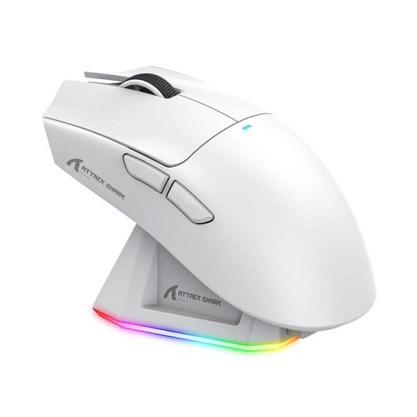 ماوس أتاك شارك X11 جيمينج ماوس لاسلكي مع قاعدة شحن ATTACK SHARK X11 Wireless Gaming Mouse with Charging Dock image 0