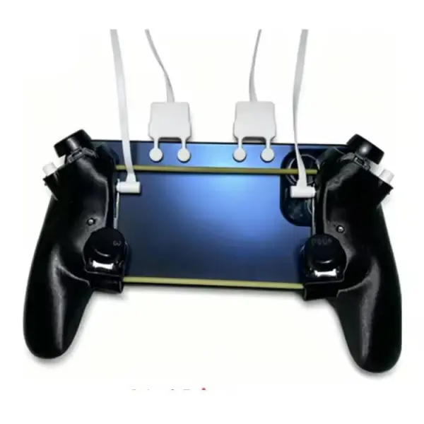 يدة البيانو الاخطبوط للهواتف (تصميم البيانو + ميزة التربو) 4 اصابع | Pro 4-Finger Mobile Octopus Controller image 0