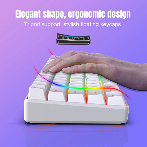 كيبورد جيمينج سلكي RGB مخصص لألعاب الشوتر Gaming keyboard RGB customized for shooter games image 10