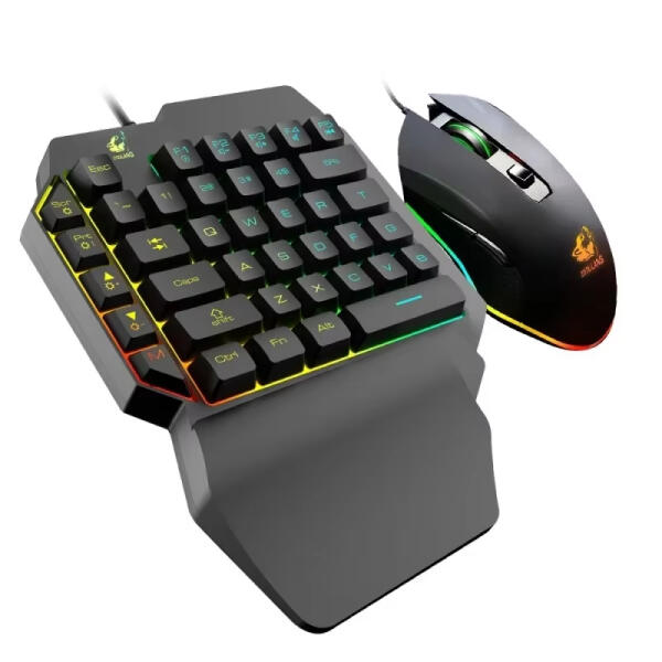 كيبورد جيمينج مع ماوس RGB مخصص لألعاب الشوتر Gaming keyboard with RGB mouse customized for shooter games image 3