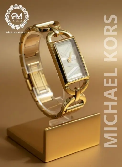  Michael Kors Mini Empire Gold-Tone Watch image 3