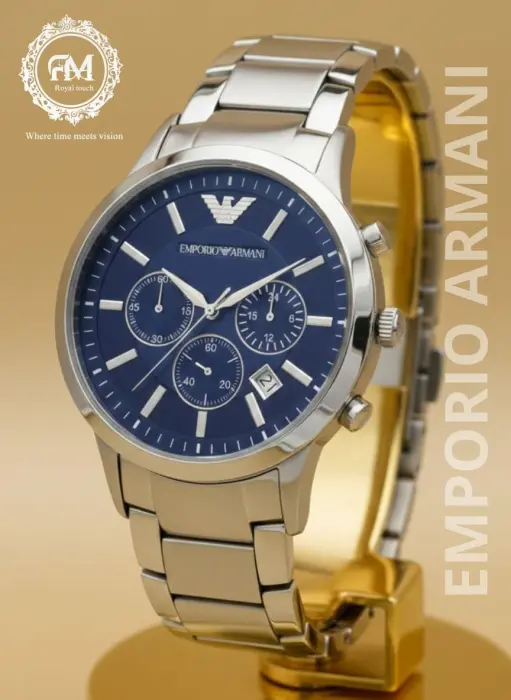  Emporio Armani Renato Chronograph Stainless Steel  image 3