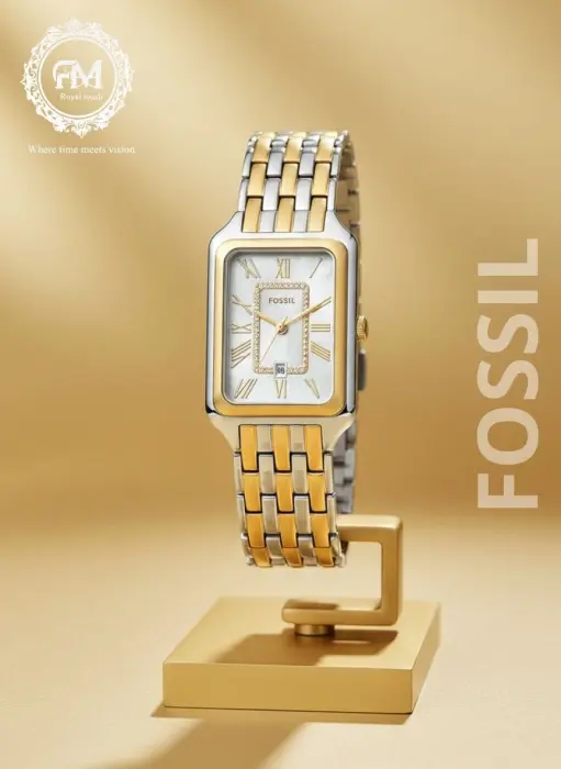 Fossil Raquel Three-Hand Date Two-Tone  image 2