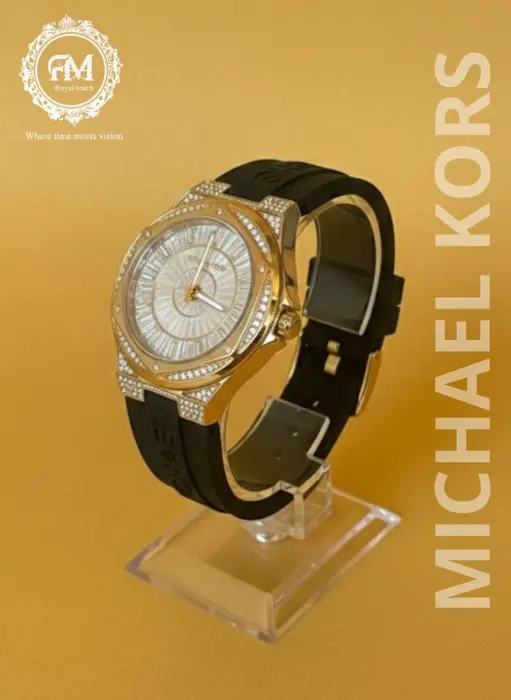 Michael Kors Lennox Three-Hand Gold-Tone image 3