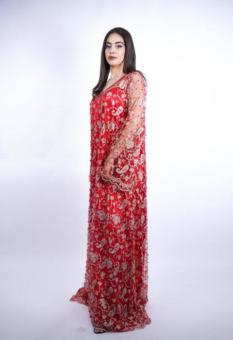گندورة عريضة ٢ قطعة image 1