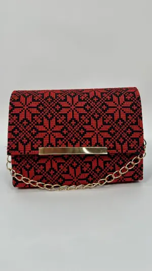 HAND BAG WITH CHAIN HANDLE image 5