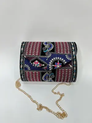 Pouch Bag with Shoulder Sling Chain image 2