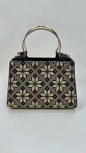 BAG WITH GOLD HANDLE image 7