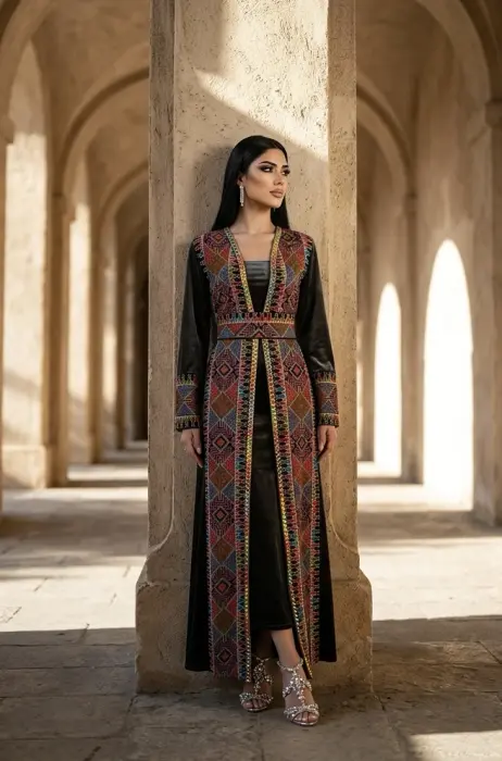 بشت أردني بالمطرزات image 0