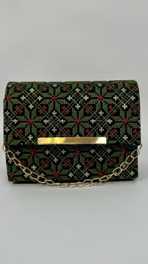 HAND BAG WITH CHAIN HANDLE image 2