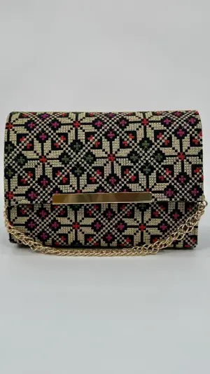 HAND BAG WITH CHAIN HANDLE image 3