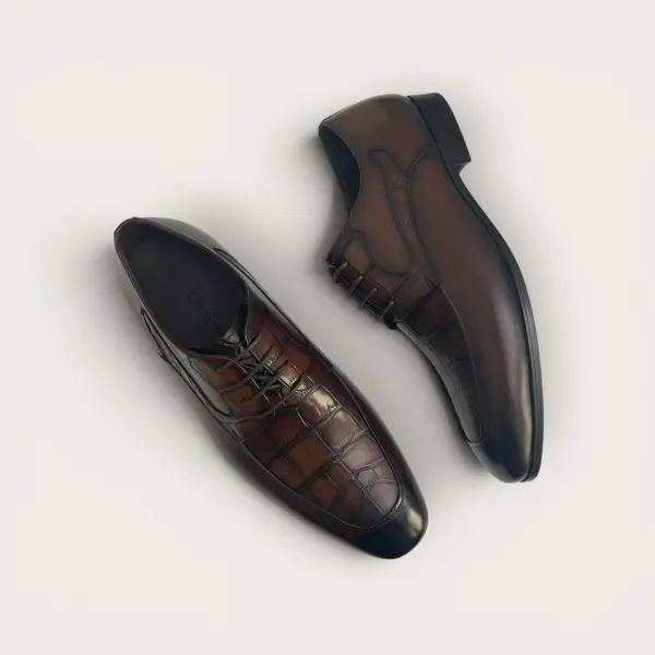 Berluti Alessio Oxford Venezia Calf Leather image 1